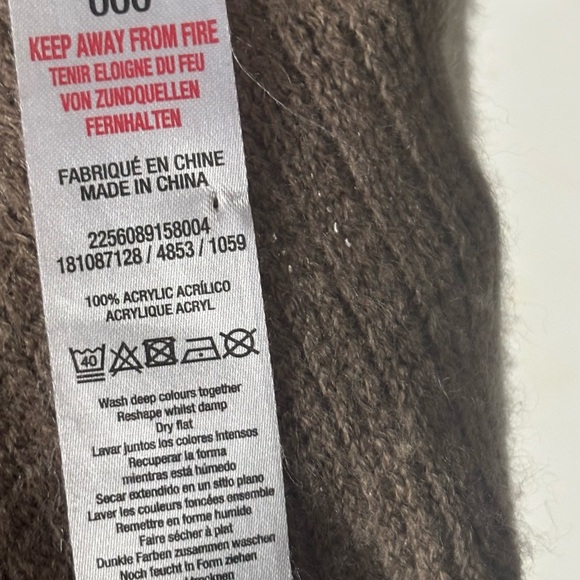 Wallis Brown Women's Poncho Sweater - Picture 7 of 8